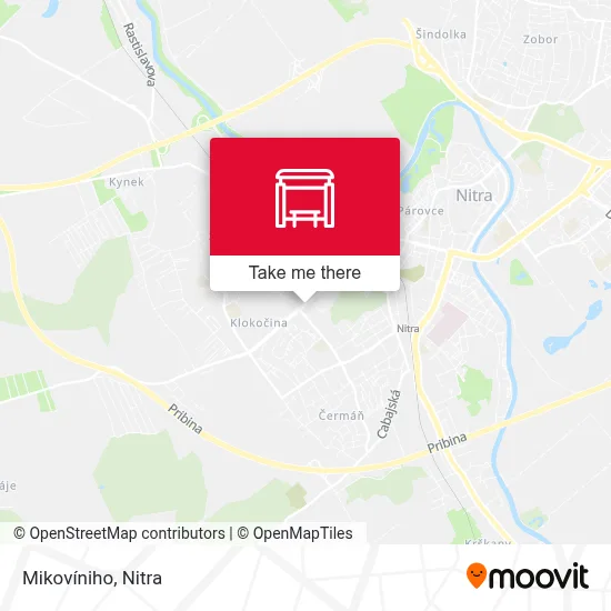 Mikovíniho map