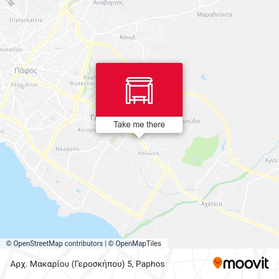 Αρχ. Μακαρίου (Γεροσκήπου) 5 map