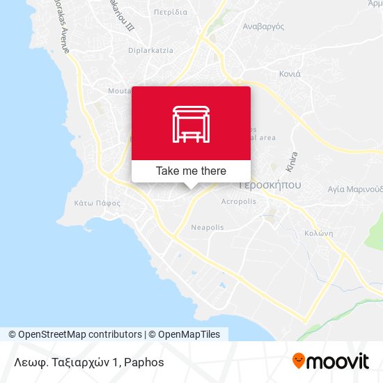 Λεωφ. Ταξιαρχών 1 map