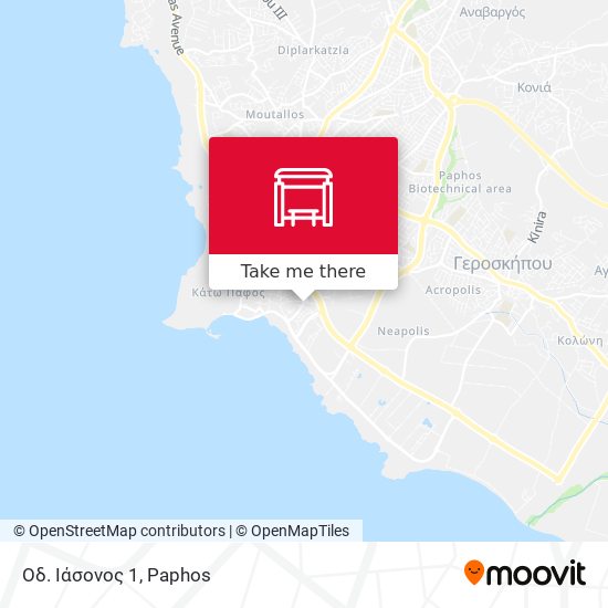 Οδ. Ιάσονος 1 map