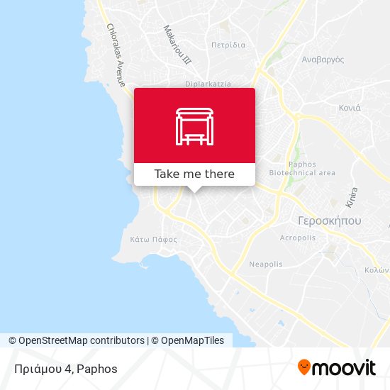 Πριάμου 4 map