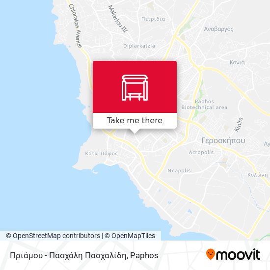 Πριάμου - Πασχάλη Πασχαλίδη map
