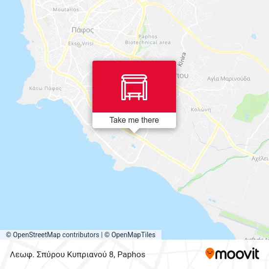 Λεωφ. Σπύρου Κυπριανού 8 map