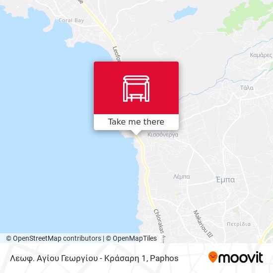 Λεωφ. Αγίου Γεωργίου - Κράσαρη 1 map