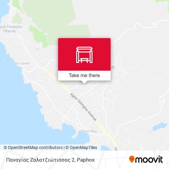 Παναγίας Ζαλατζιώτισσας 2 map
