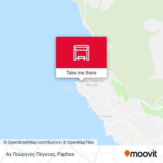Αγ Γεώργιος Πέγειας map