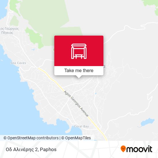 Οδ Αλινέρης 2 map