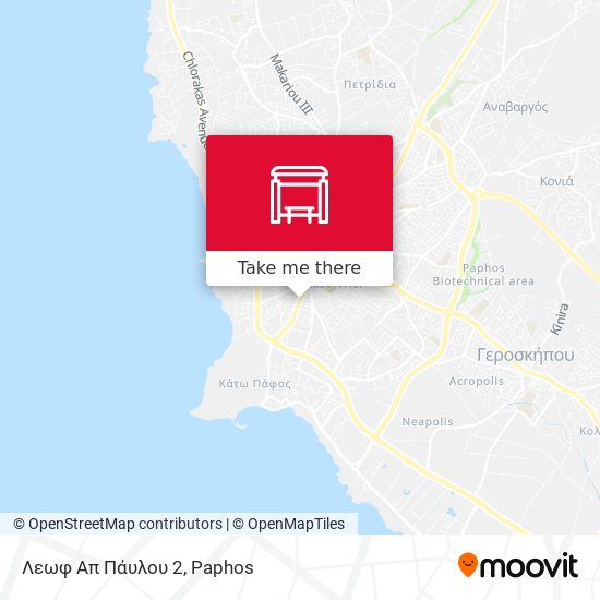 Λεωφ Απ Πάυλου 2 map