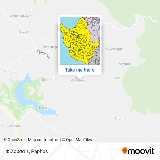 Φιλούσα 1 map