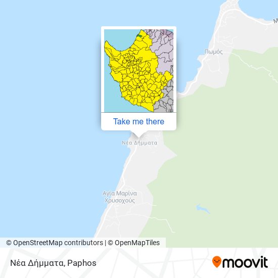 Νέα Δήμματα map