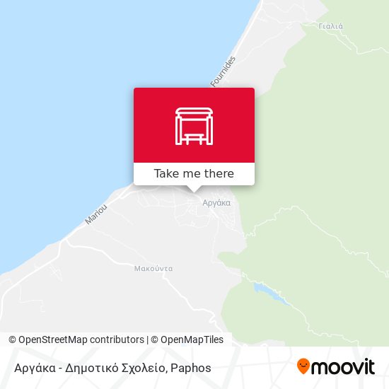 Αργάκα - Δημοτικό Σχολείο map