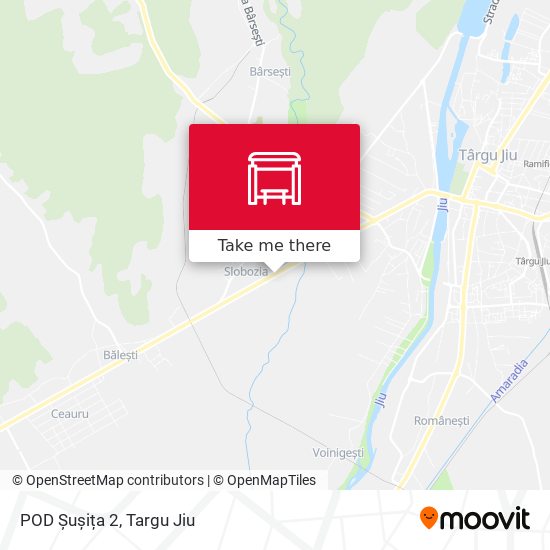 POD Șușița 2 map