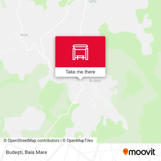 Budești map