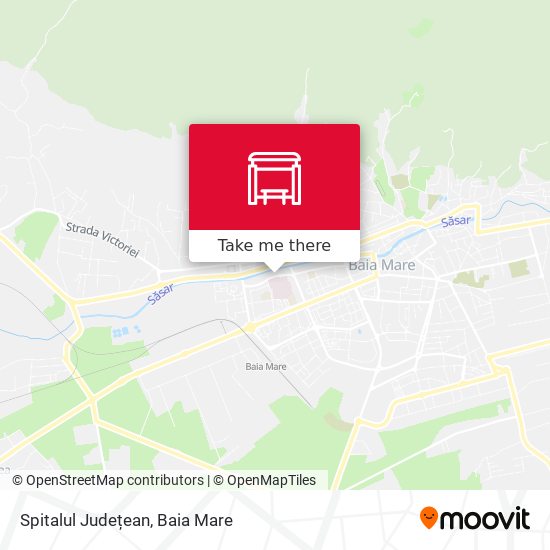 Spitalul Județean map
