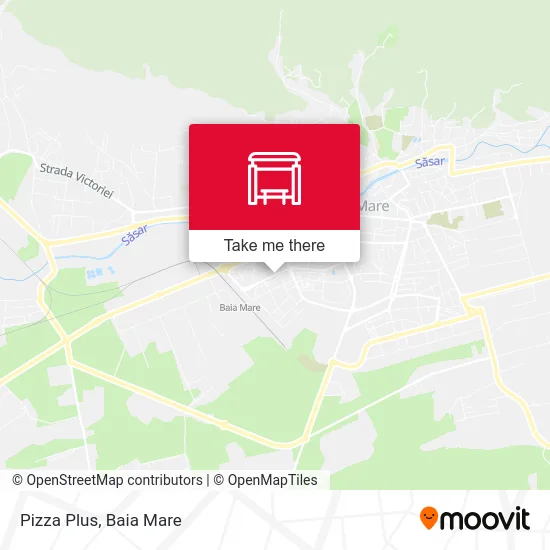 Pizza Plus map