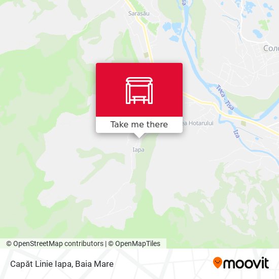 Capăt Linie Iapa map