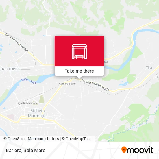 Barieră map
