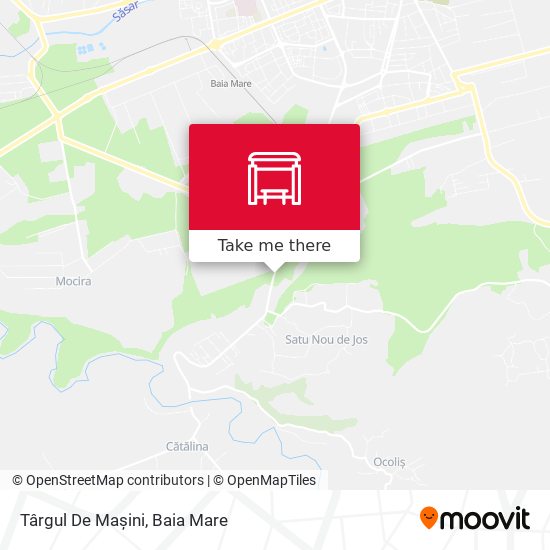 Târgul De Mașini map
