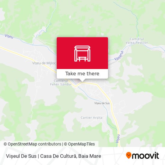 Vișeul De Sus | Casa De Cultură map