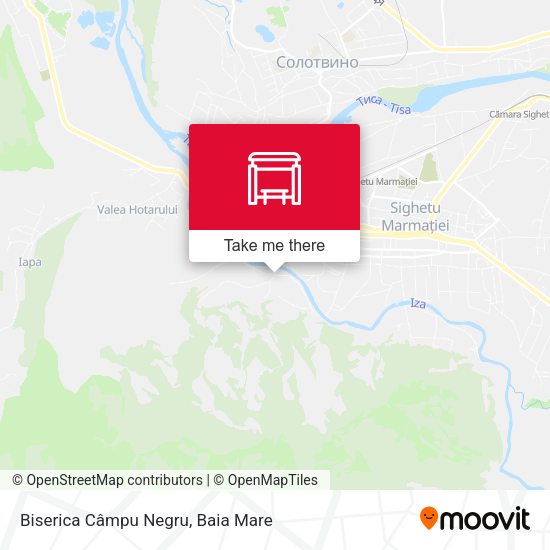 Biserica Câmpu Negru map