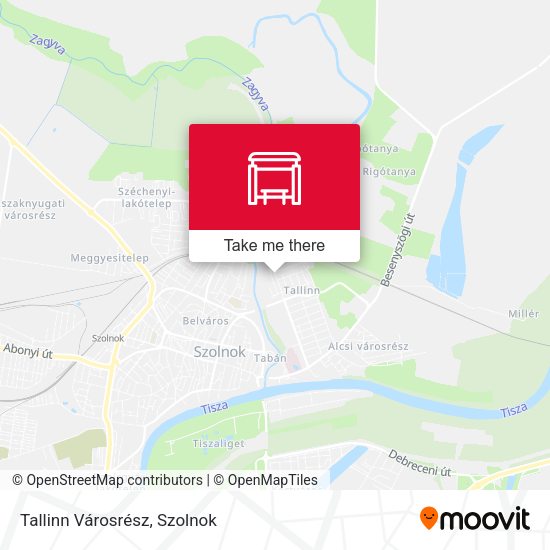 Tallinn Városrész map