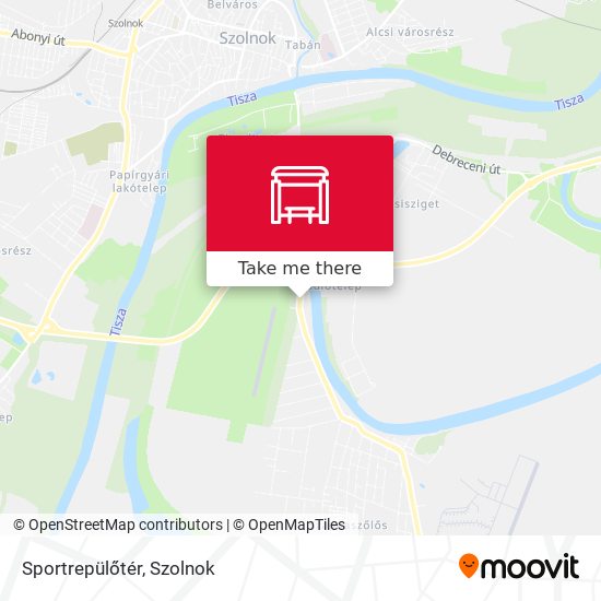 Sportrepülőtér map