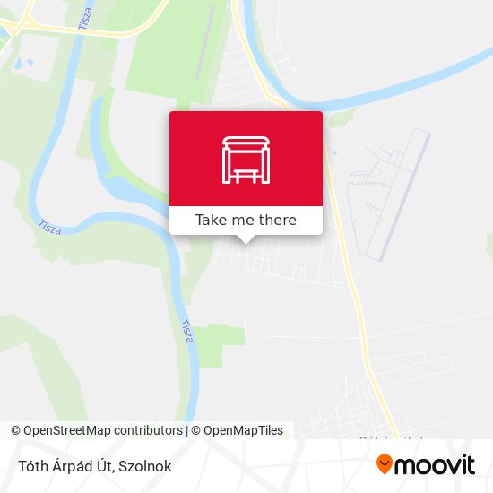 Tóth Árpád Út map