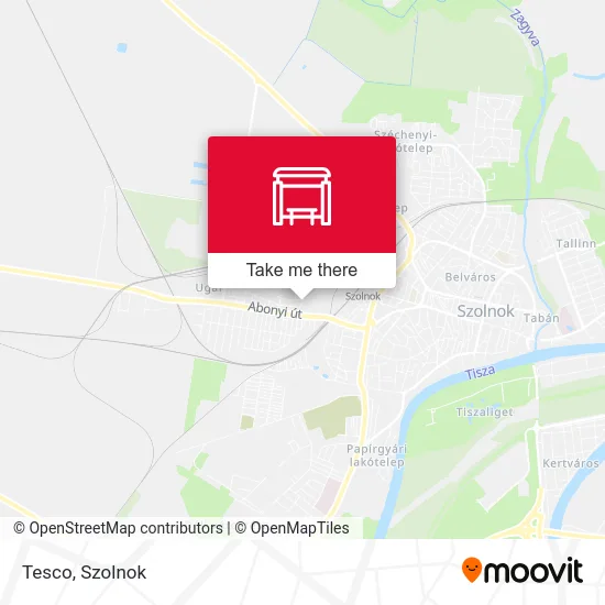 Tesco map