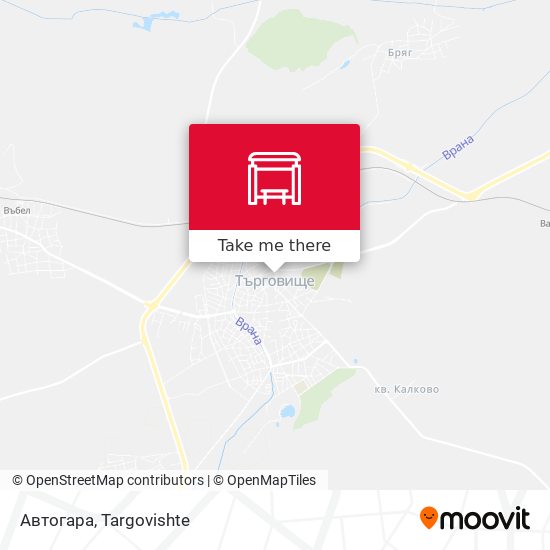 Автогара map