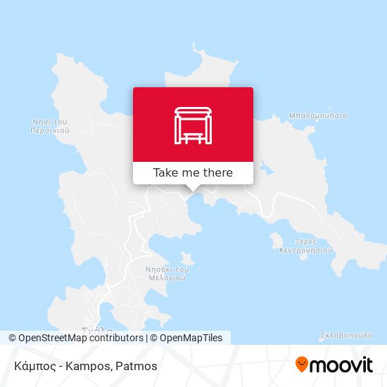 Κάμπος - Kampos map