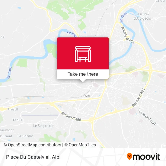 Place Du Castelviel map