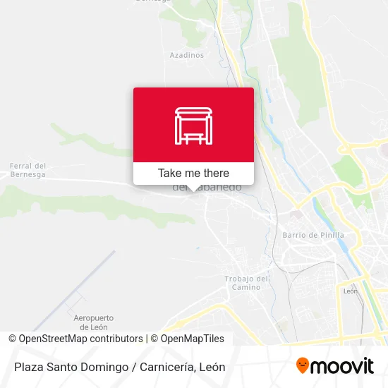 mapa Plaza Santo Domingo / Carnicería