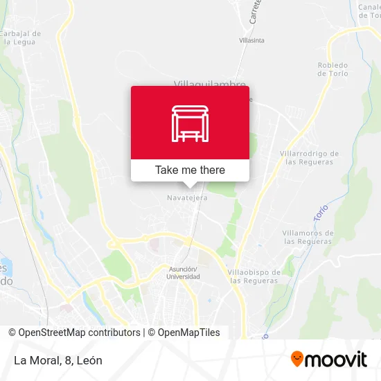 La Moral, 8 map