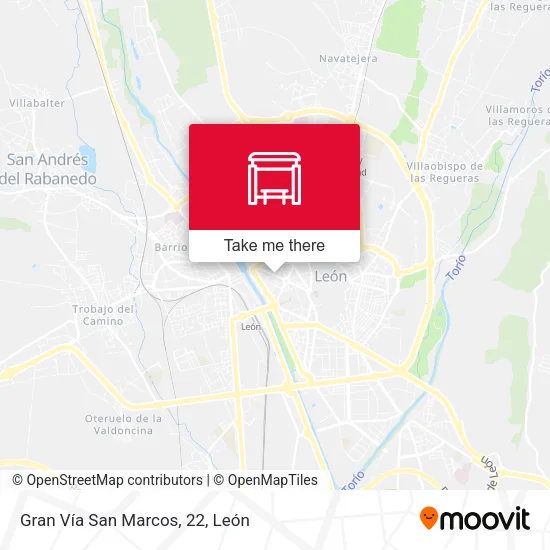 Gran Vía San Marcos, 22 map