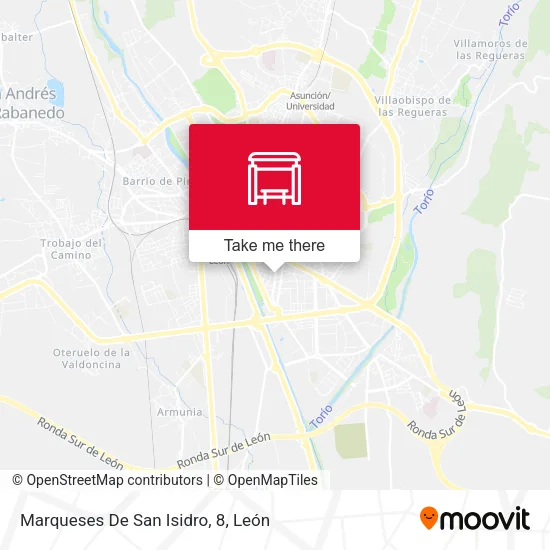 Marqueses De San Isidro, 8 map