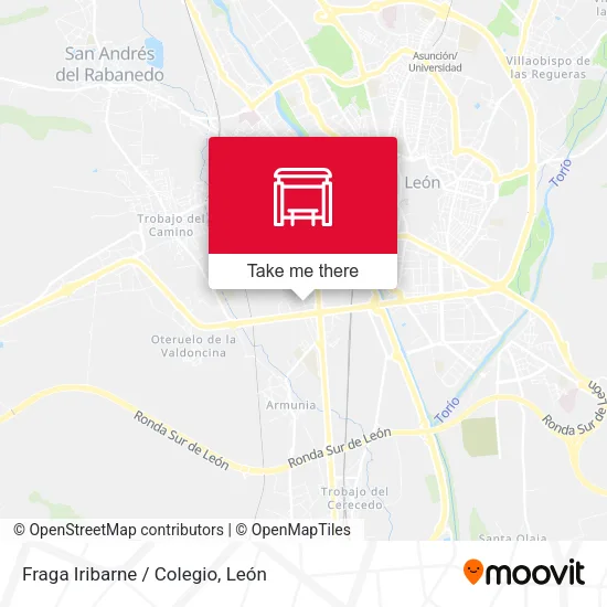 mapa Fraga Iribarne / Colegio