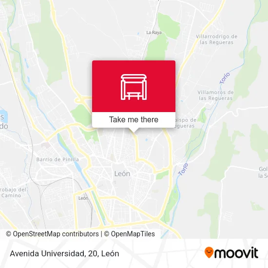 Avenida Universidad, 20 map