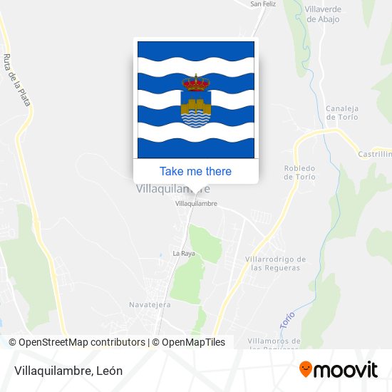 mapa Villaquilambre