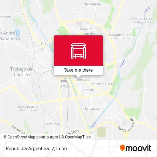 República Argentina. 7 map