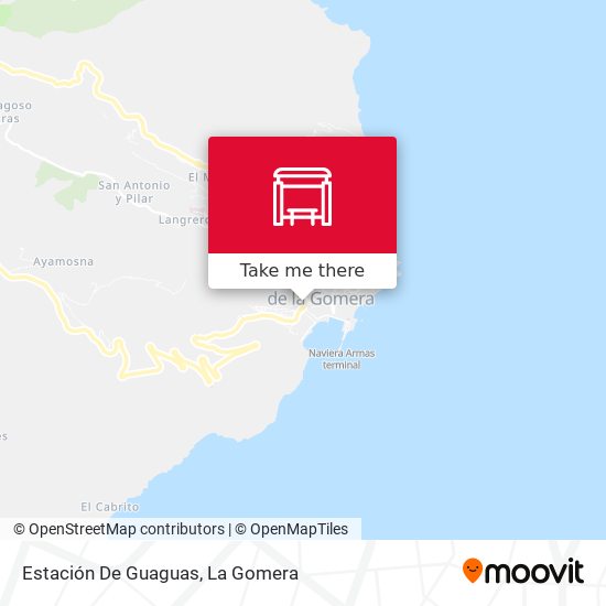 Estación De Guaguas map