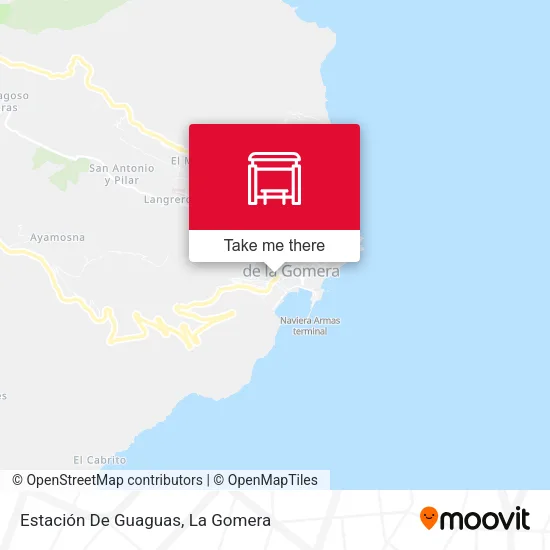 Estación De Guaguas map