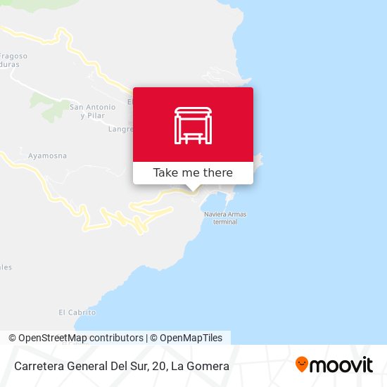 Carretera General Del Sur, 20 map