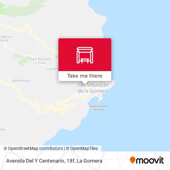 Avenida Del Y Centenario, 18f map