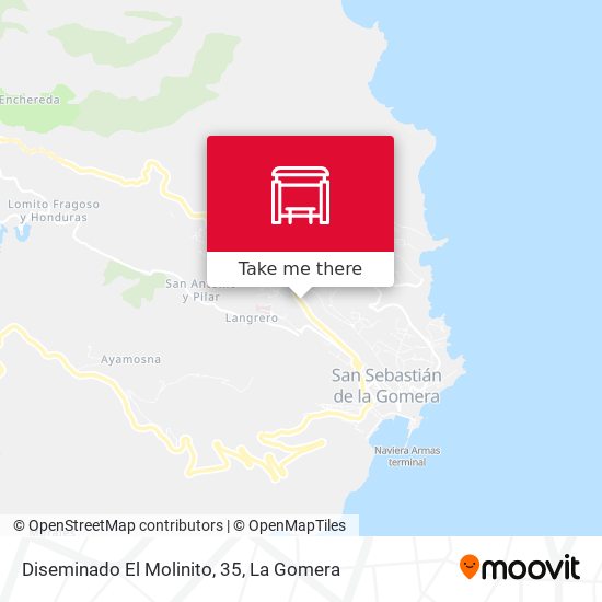 Diseminado El Molinito, 35 map