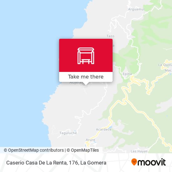 Caserio Casa De La Renta, 176 map