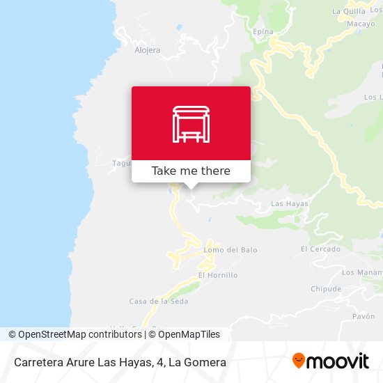 Carretera Arure Las Hayas, 4 map