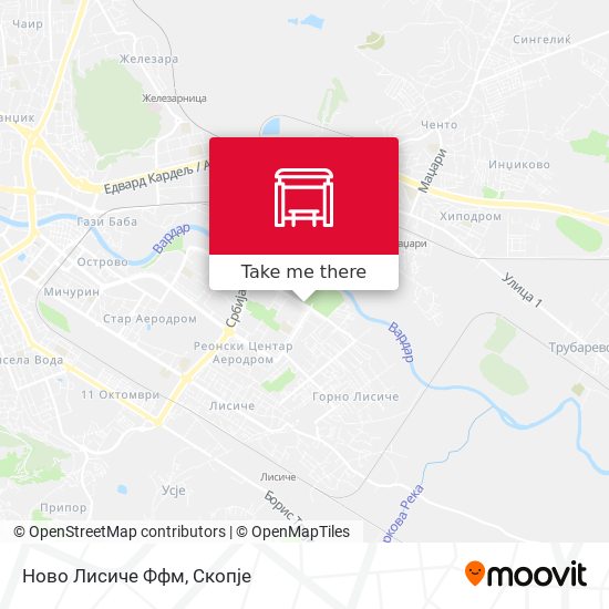 Ново Лисиче Ффм map