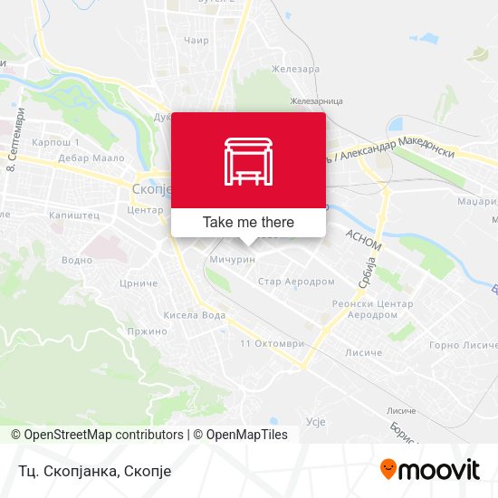 Тц. Скопјанка map