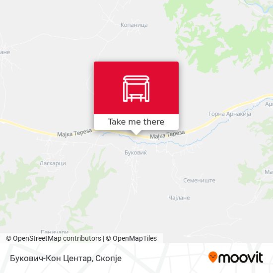 Букович-Кон Центар map