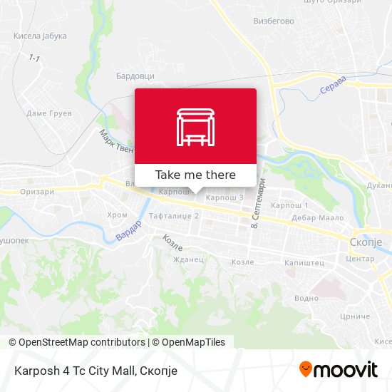 Karposh 4 Tc City Mall map